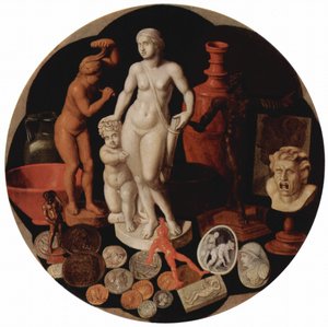 Stilleben mit Raritätensammlung tekijältä Hendrik van der Borcht the elder